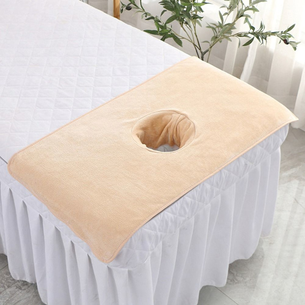 Massasje Nakkestøtte Pads Ansiktshåndkle BEIGE Beige