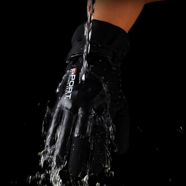 1 Par Skihandsker Termohandsker SORT Black
