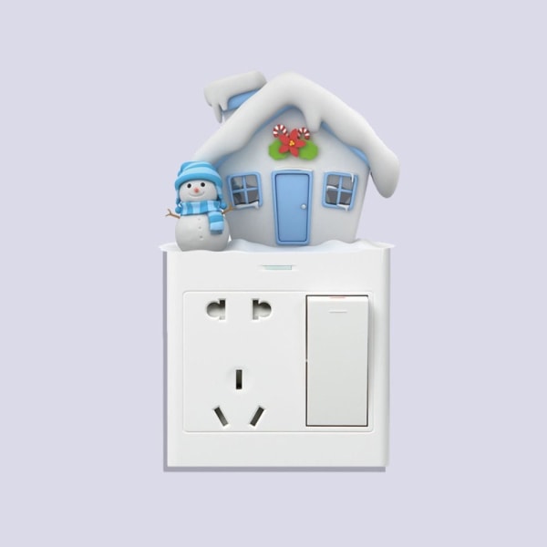 Christmas Switch Sticker Wall Stickers STYLE 3 STYLE 3 Style 3
