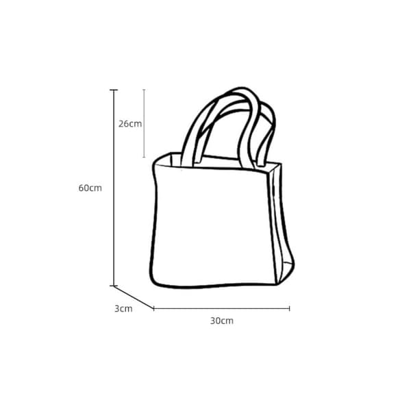 Knit Handbag Kangaskassi SININEN blue