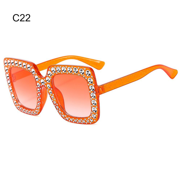 Crystal Suuret aurinkolasit Diamond aurinkolasit C22 C22 C22