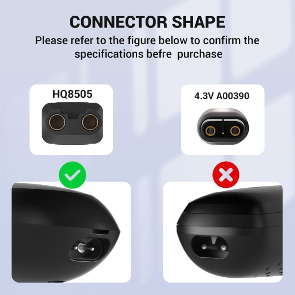 Rakapparater Laddare Elektrisk rakapparat Adapter EU EU EU