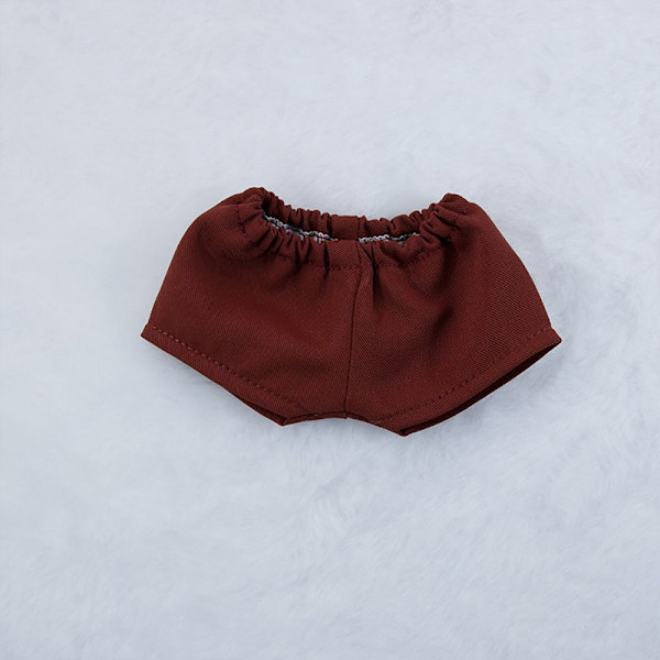 20cm bomullsdukkeshorts VINRØD wine red