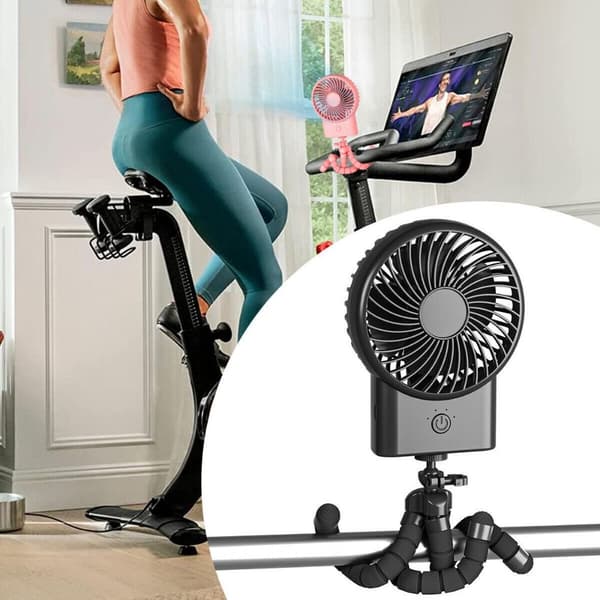 Blæksprutte Ventilator Klapvognsventilator BLÅ