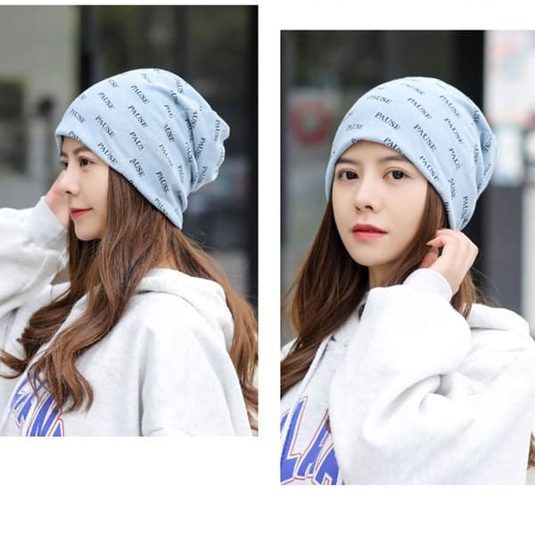 Mooncap Stripe Hat SVART Black