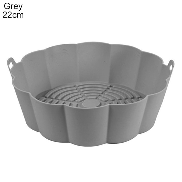 Air Fryer Silikon Pad För Air Fryer 22CM GRÅ 22cm