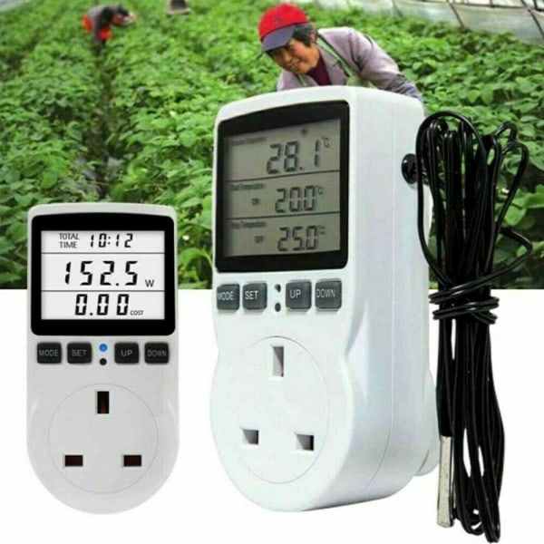 Timer Termostat Temperatur Controller Sensor