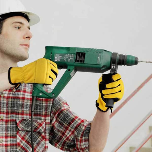 Arbejdshandsker Touch Screen Handsker GRÅ M M Grey M-M