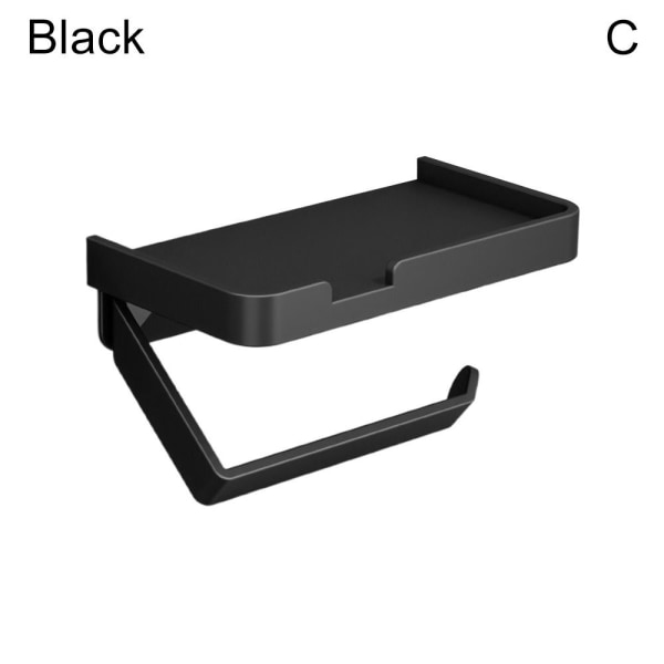 Pehmopaperirullan pidike MUSTA C C Black C-C