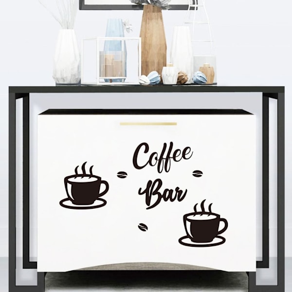 7kpl Coffee Bar kyltti Riippuva seinä Decor Kyltit Kahvimuki