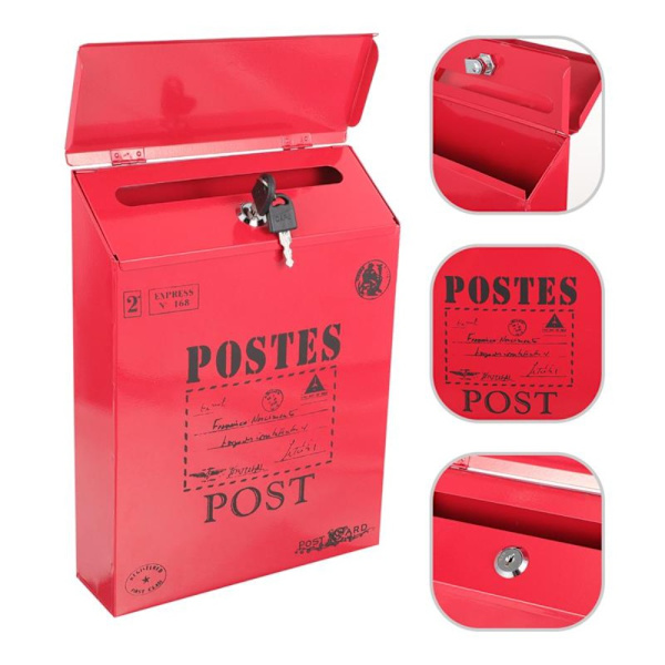 Postkasse brevopbevaringsboks E E E