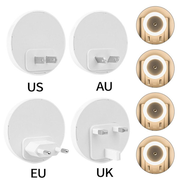 Smart Lights Ljusstyrt induktionsljus VARMT LJUS EU EU warm light EU-EU