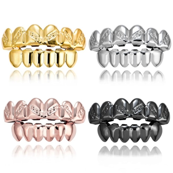 Hip Hop Teeth Grillz Tannhetter 10 10 10