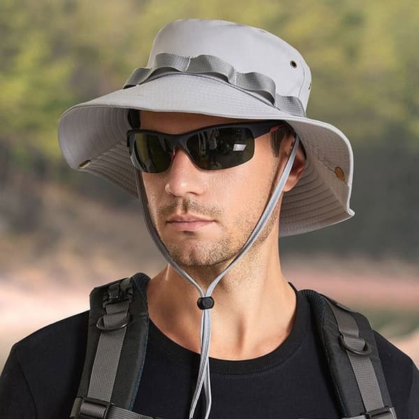Boonie Hat Bøttehette LYS GRÅ Light Gray