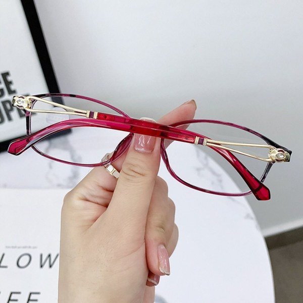 Læsebriller Ultra Light Stel ROSE RED STRENGTH 250 Rose red Strength 250