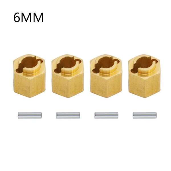 4st Hex Hex Nav Adapter Förlängare 6MM 6MM 6mm