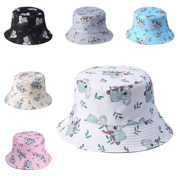 Sommar Bucket Hat Cap BLÅ Blue