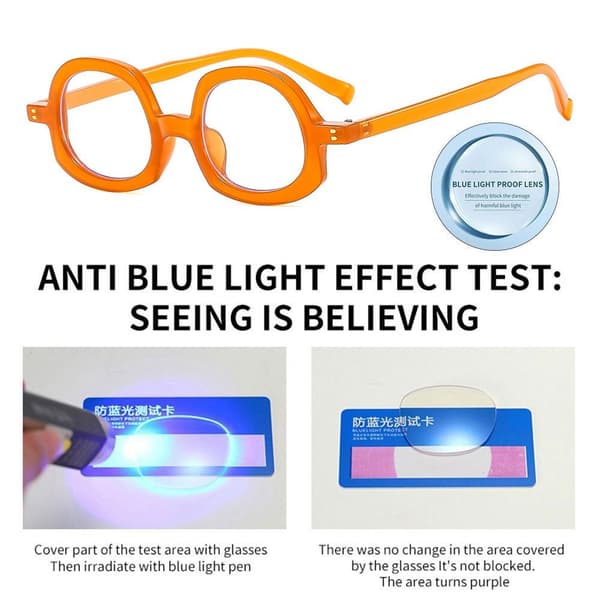 Anti-Blue Light Glasses Overdimensionerede briller 3 3 3