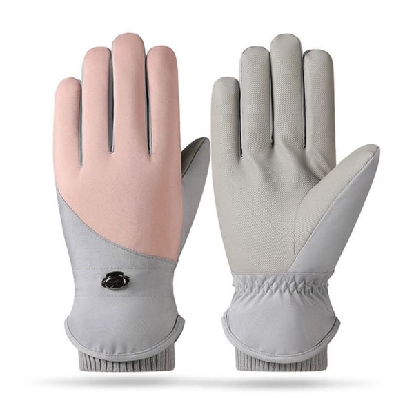 Ratsastushanskat Ski Gloves PINK Pink
