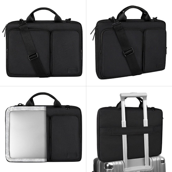 Laptoptaske Computertaske SORT 15,6 TOMMER 15,6 TOMMER black 15.6 inch-15.6 inch