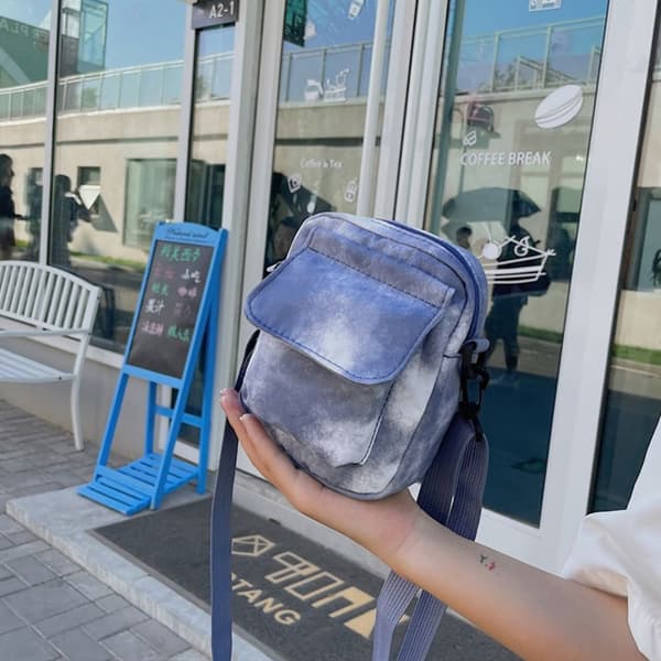 Små Axelväskor Messenger Bag BLÅ blue
