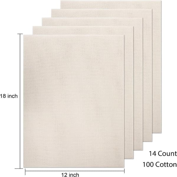 Aida Cloth 14 Count Cross Stitch Stof