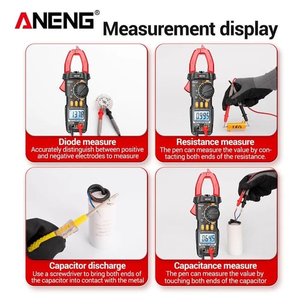 Digital Clamp Meter Smart Multimeter BLACK PRO BLACK PRO Black Pro