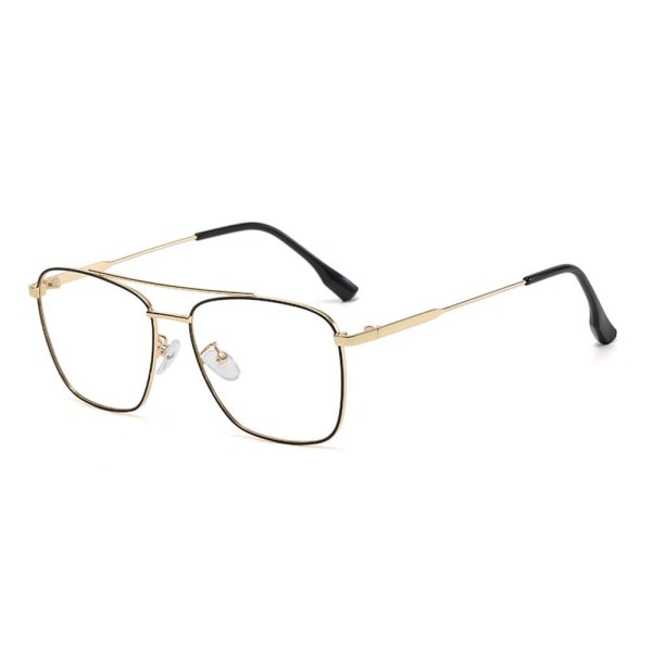 Anti-Blue Light Briller Overdimensjonerte briller SVART SVART Black