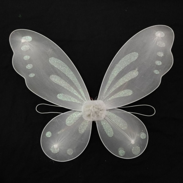 Fairy Wings DressUp-vinger HVIT White