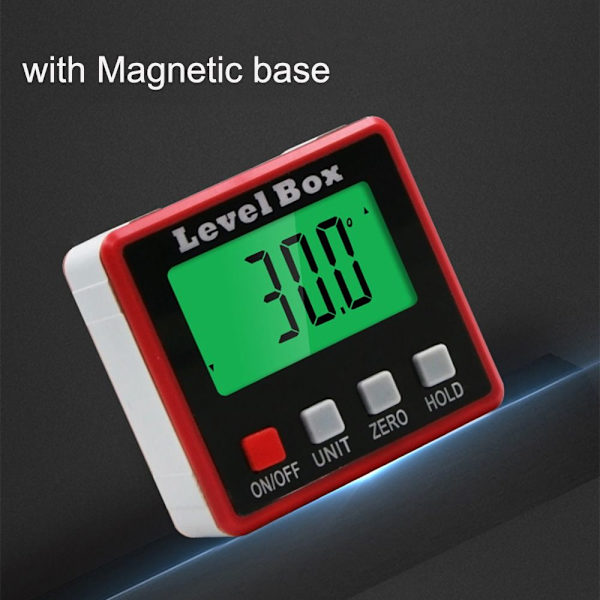 Digitalt inklinometer elektrongoniometre 4*90 grader