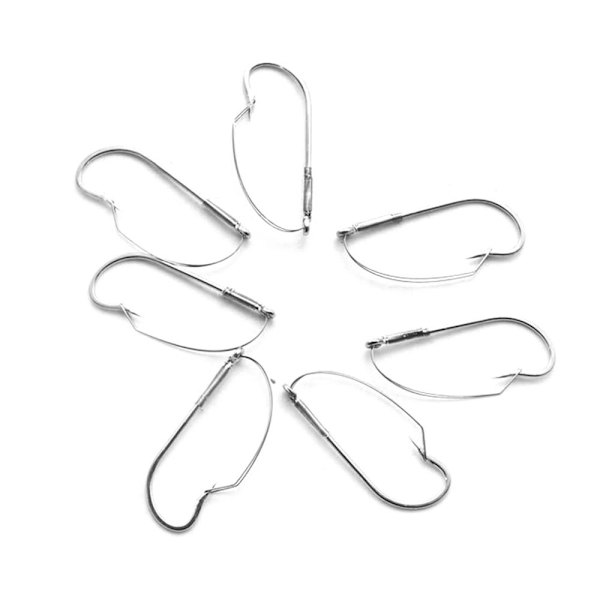 20stk Wacky Rig Hook Fiskekrok 1/0 1/0 1/0