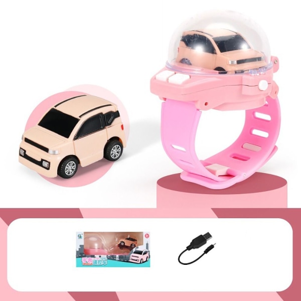 Car Watch Toy Remote Control Car PINK pink