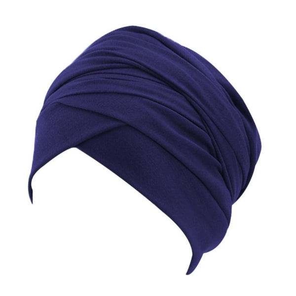 Joustava päähuivi Naisten Hijab-lippikset NAVY BLUE navy blue