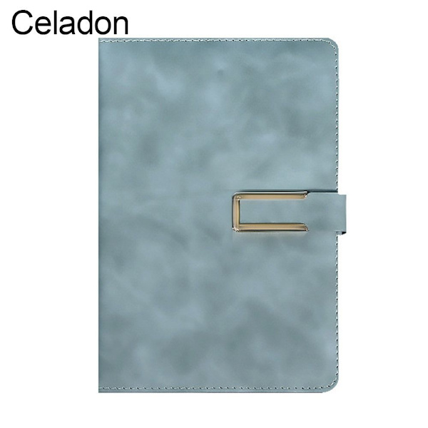 A5 Notebook Ledger Book CELADON Celadon