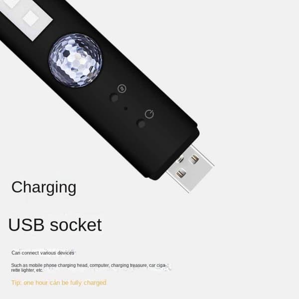 Bil Atmosfære Lampe Bil Interiør Ambient Lamp Auto Interiør