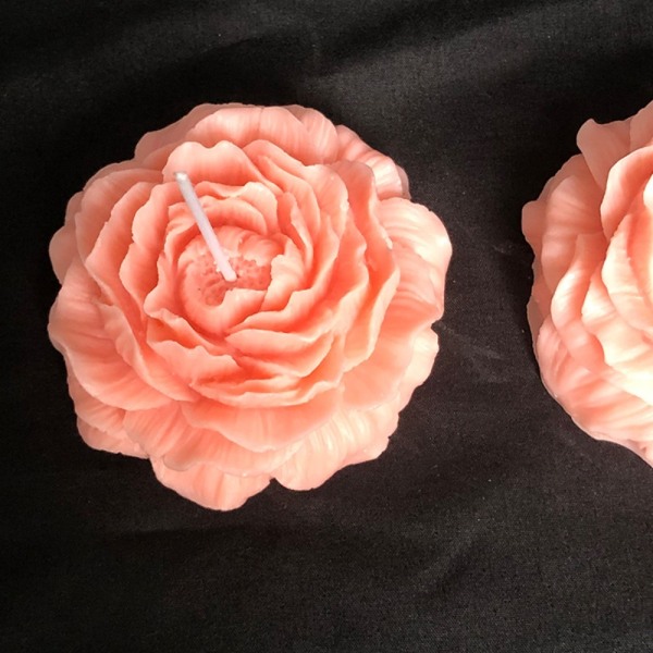 Peony Candle Form Silikone Form TYPE A TYPE A Type A