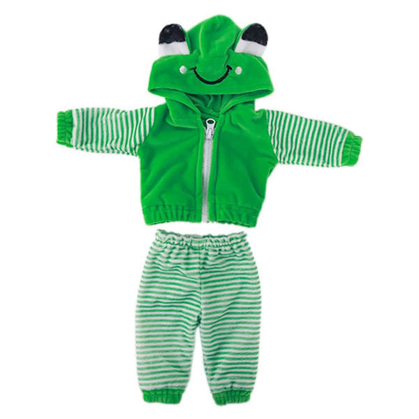 Nukke Vaatteet Hupparit Housut Set FROG FROG frog