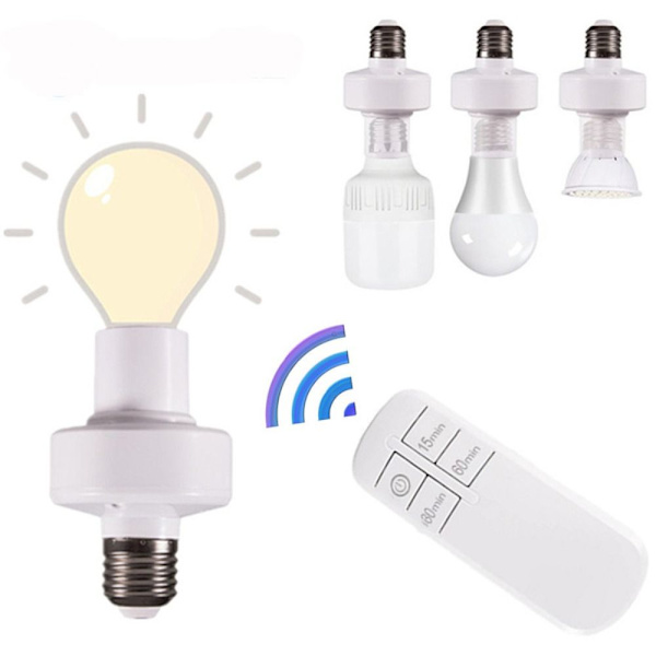 Smart Timer Switch E27 Lampeholder 110V 110V 110V