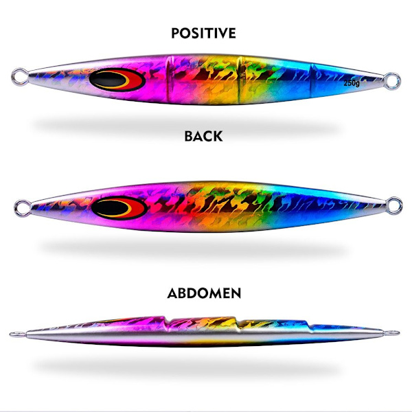 Kalastusjig-uistimet MULTICOLOR 100G 100G multicolor 100g-100g