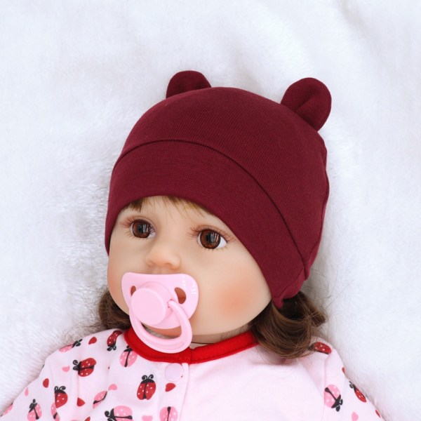Baby hattu lämmin cap PINKKI pink
