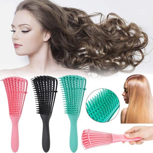 Detangling Brush Hair Scalp Massager BLÅ blue
