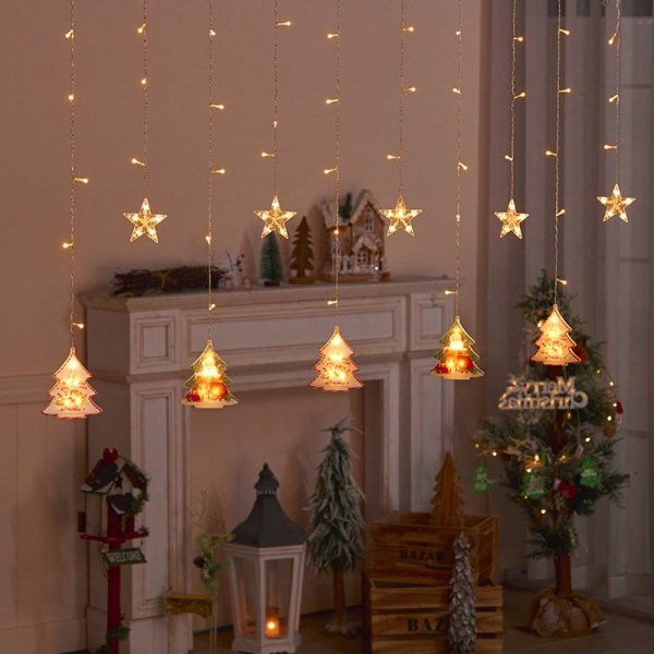 Curtain Light String Lights 3 3 3