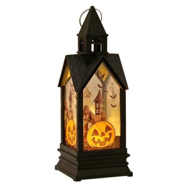 Halloween LED-lys Castle Dekorativ Lampe STIL 7 STIL 7 Style 7