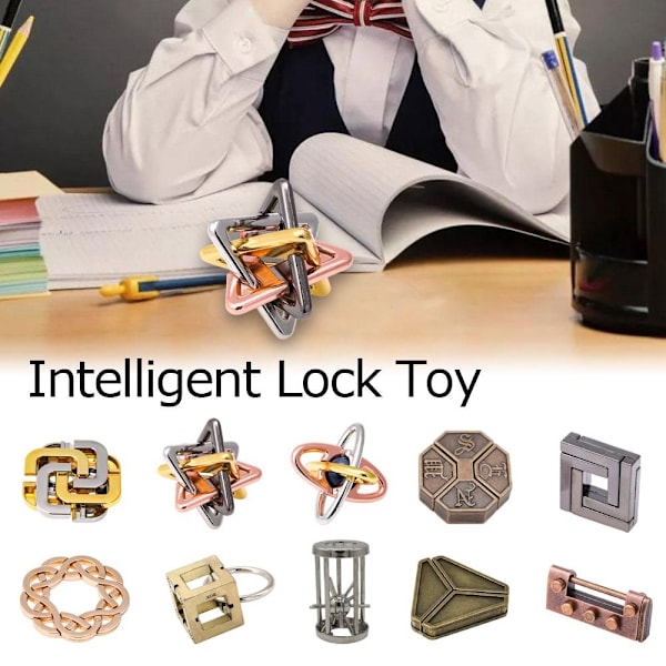 Intelligent Lock Toy Brain Teaser Game 04 04 04