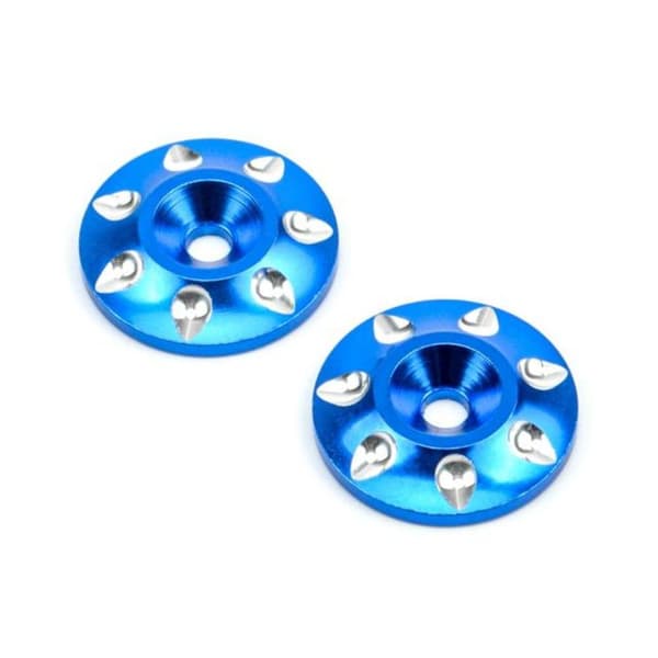 2stk Bagvingepakning Rc Bilhaleafstandsstykke TITANIUM Titanium