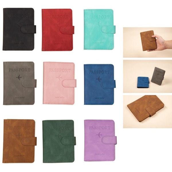 RFID Pasholder Pastaske LYS GRØN light green