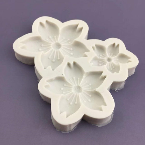 2stk Kirsebærform Fondantform Gips Model 2pcs