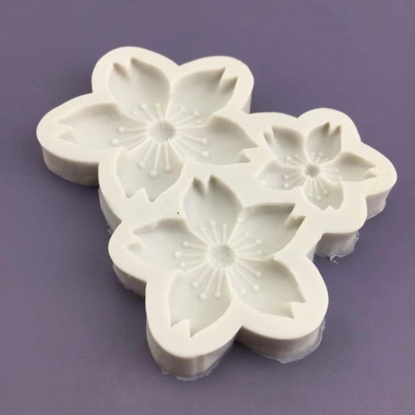 2stk Kirsebærform Fondantform Gipsmodell 2pcs