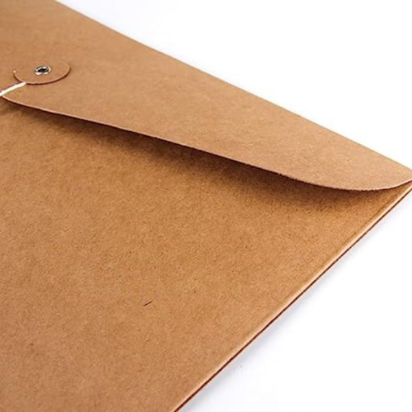5 STK File Bag Blank File Bag til kontor