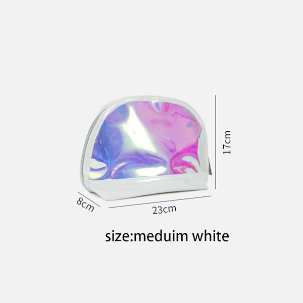 Kosmetiikkalaukkujen säilytyspussit WHITE M white M